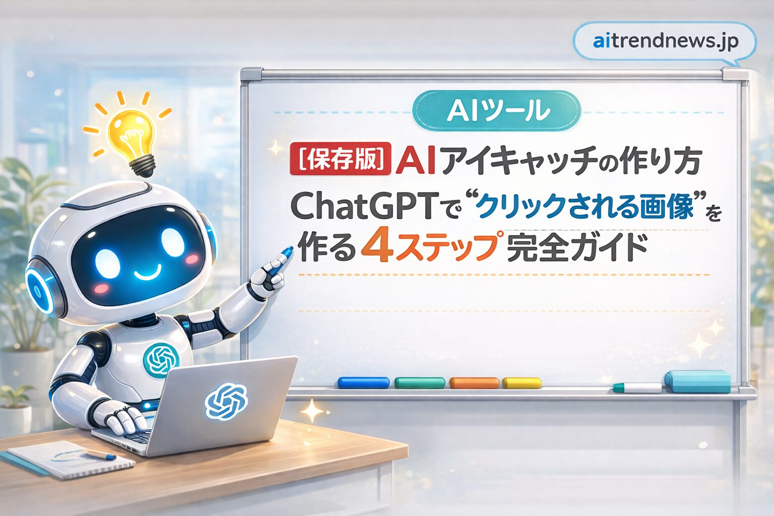 【保存版】AIアイキャッチの作り方｜ChatGPTで“クリックされる画像”を作る方法を徹底解説
